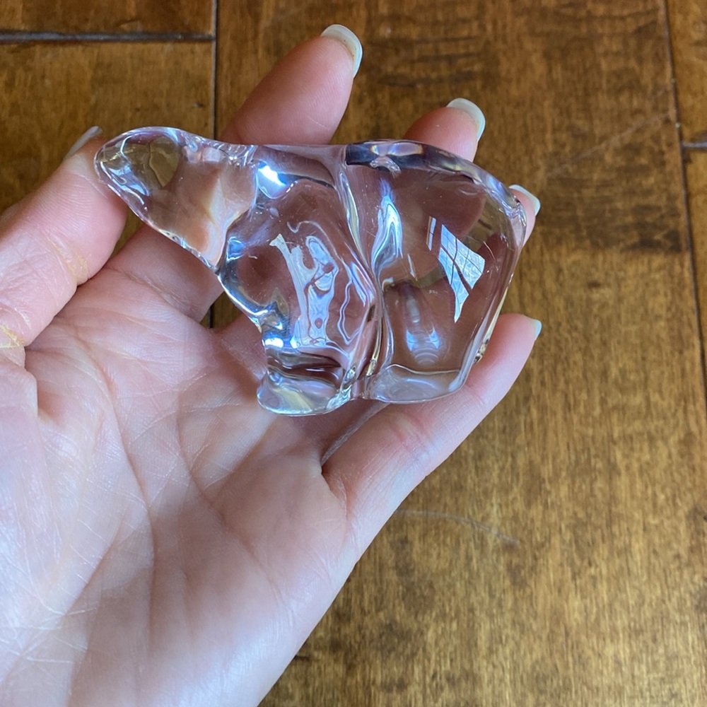 Mini Crystal Bear . - Picture 3 of 4